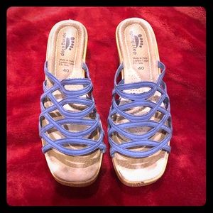 Spring Step Slip-On Strappy Sandals